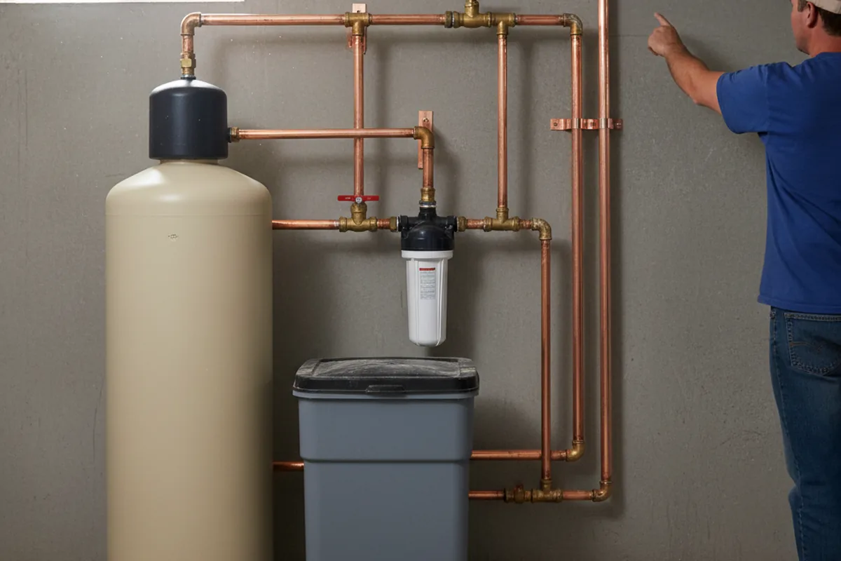 Whole-house water treatment system installed in Dexter City